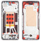 Pour OPPO Reno9 Pro Original Front Housing LCD Frame Bezel Plate (Gold)